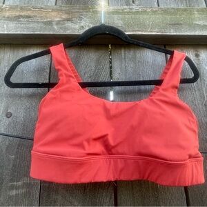 Vuori Women's Sports Bra in Orange